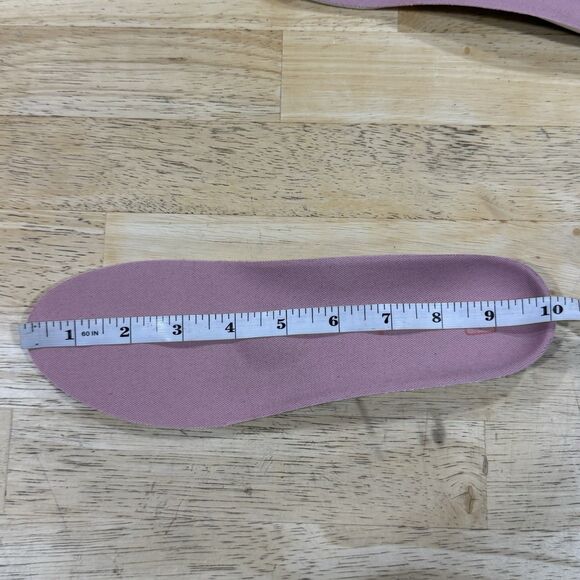 Spenco Orthotic Canvas Slip-on Shoes Santa Maria Pink Floral Size 7.5D Wide NEW - Picture 13 of 14